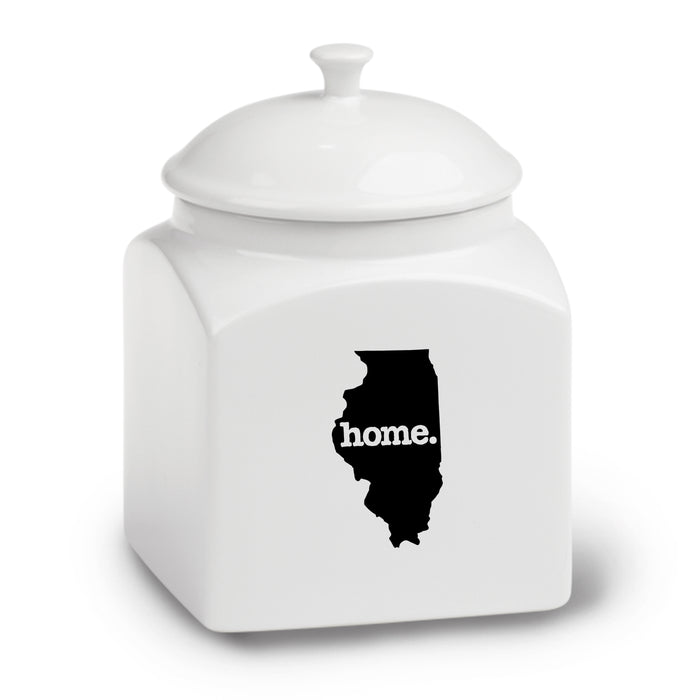 home. Cookie Jars - Illinois, Set of 4 Jars