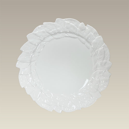 10.25" Embossed Leaf Plate