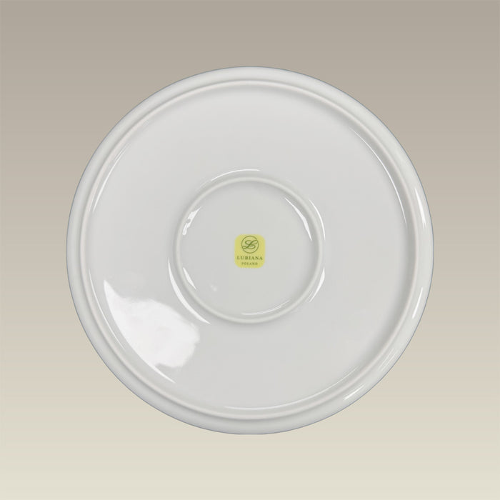 10.25" Round Deep Sided Plate