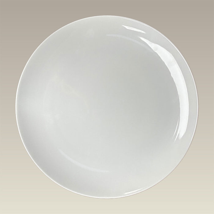 12" Ultra White Coupe Dinner Plate, SELECTED SECONDS