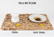 Covered Tea Bag Holder