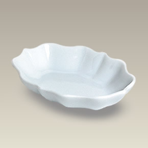 4.25" Oval Soap or Mint Dish, SELECTED SECONDS