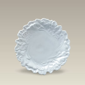 7.5" Embossed Leaf Plate, SELECTED SECONDS