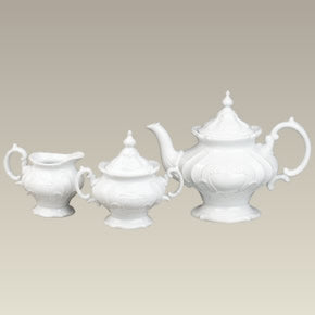 Pedestal Tea Set with 38 oz. Teapot, SELECTED SECONDS