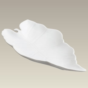 Leaf Shape Candy Dish, 12", SELECTED SECONDS